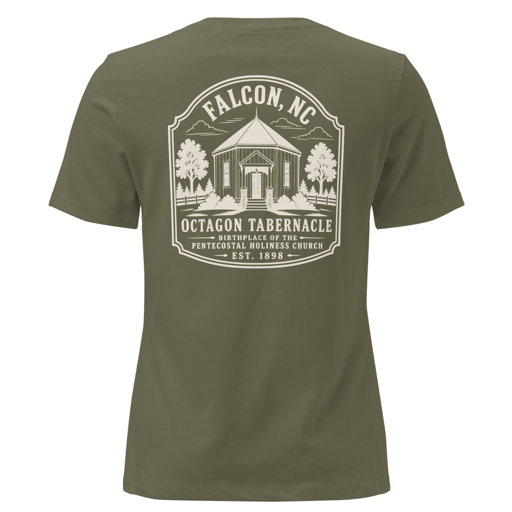Falcon NC - Octagon Tabernacle 2- Women's Relaxed T-Shirt