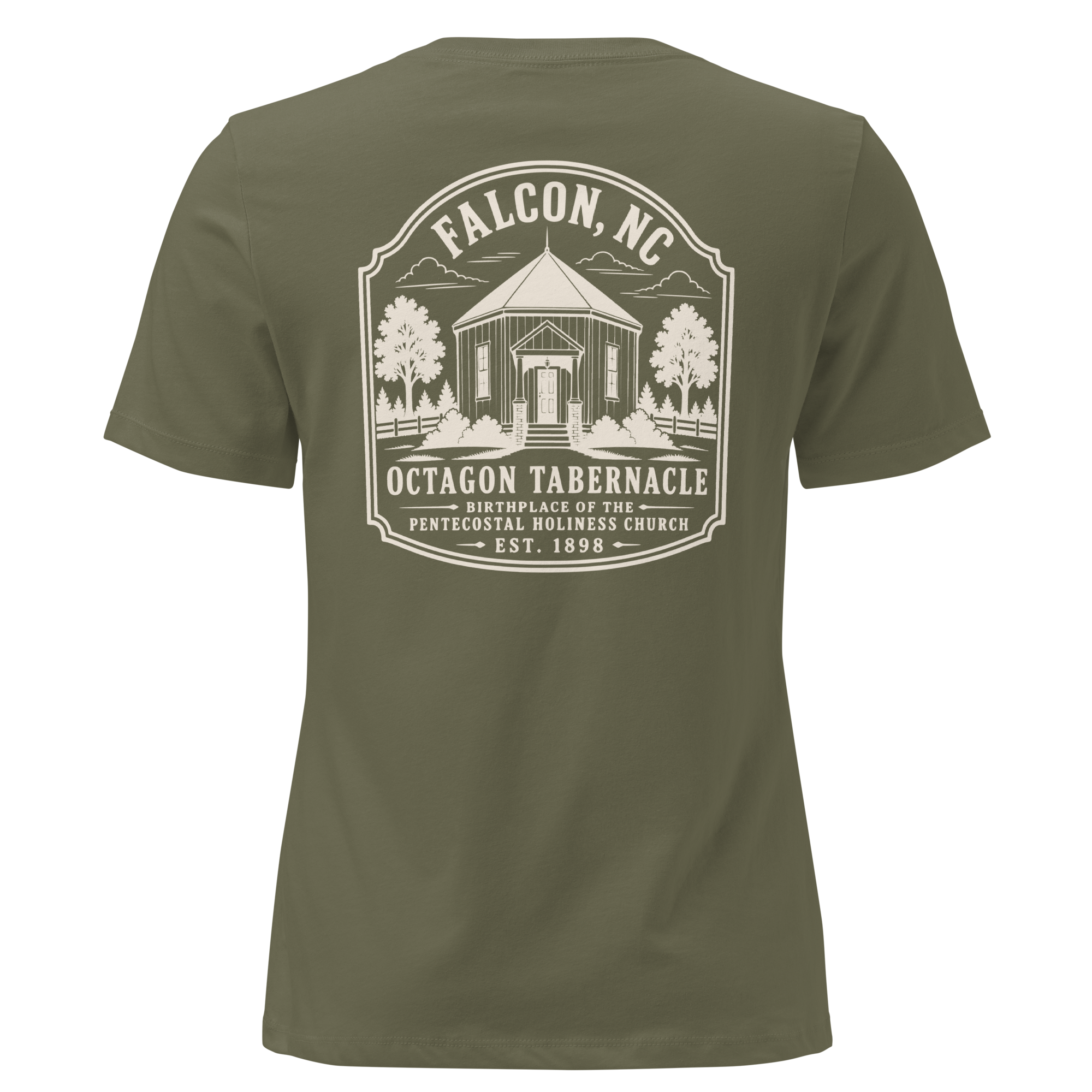 Falcon NC - Octagon Tabernacle 2- Women's Relaxed T-Shirt