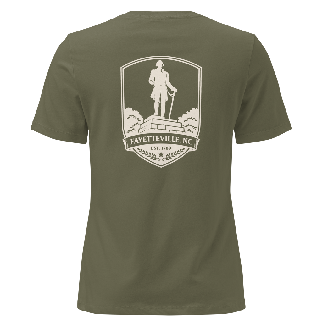Fayetteville NC - Lafayette- Women's Relaxed T-Shirt