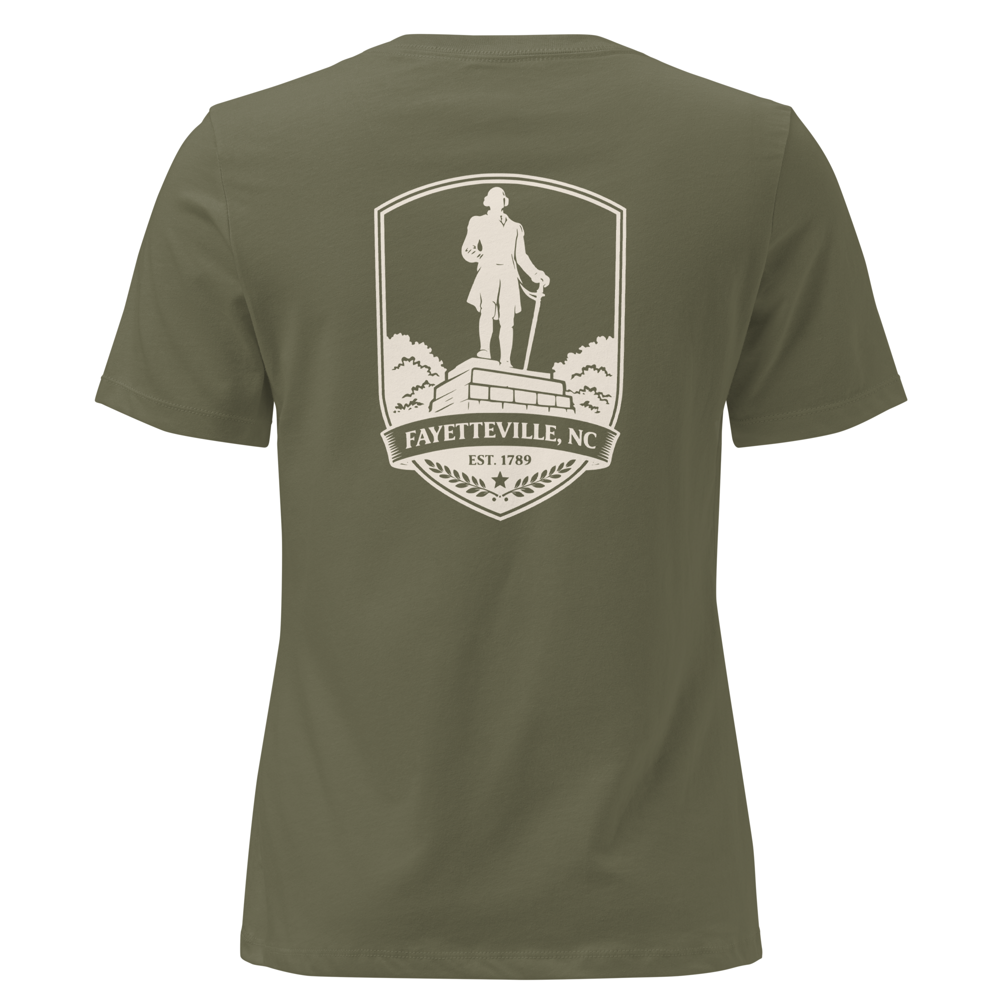 Fayetteville NC - Lafayette- Women's Relaxed T-Shirt