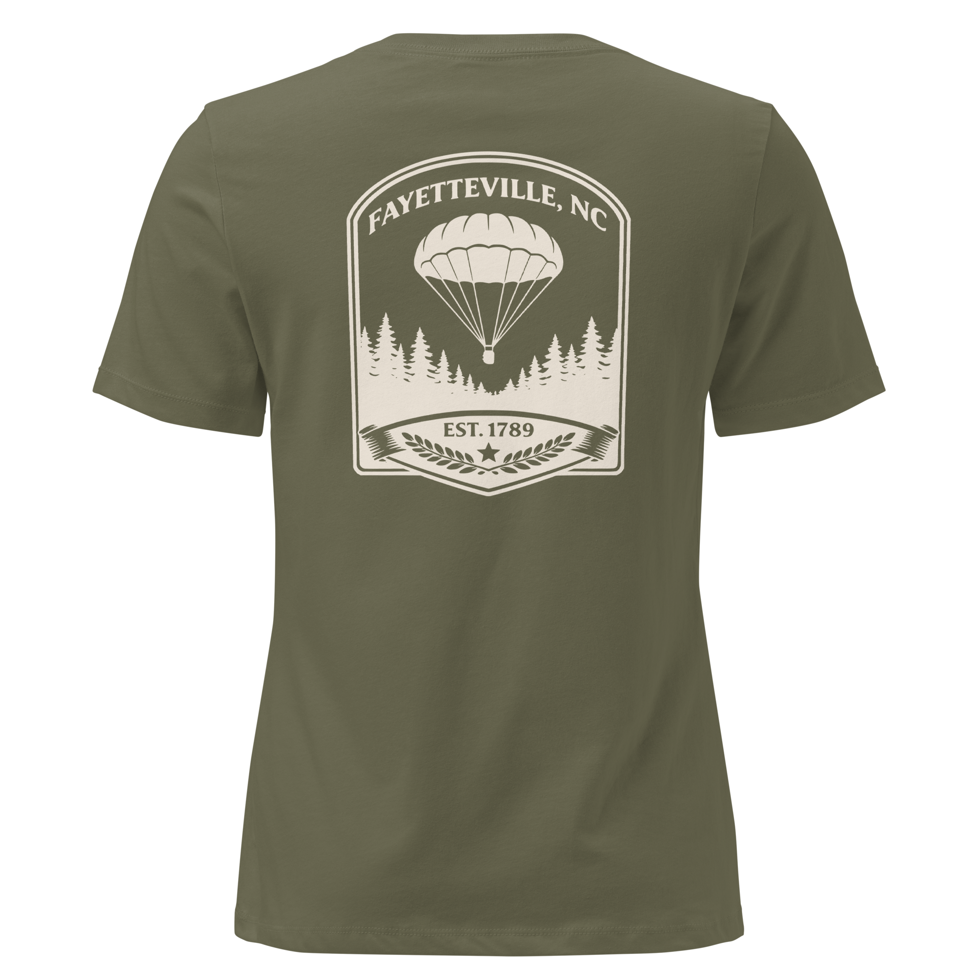 Fayetteville NC - Airborne- Women's Relaxed T-Shirt