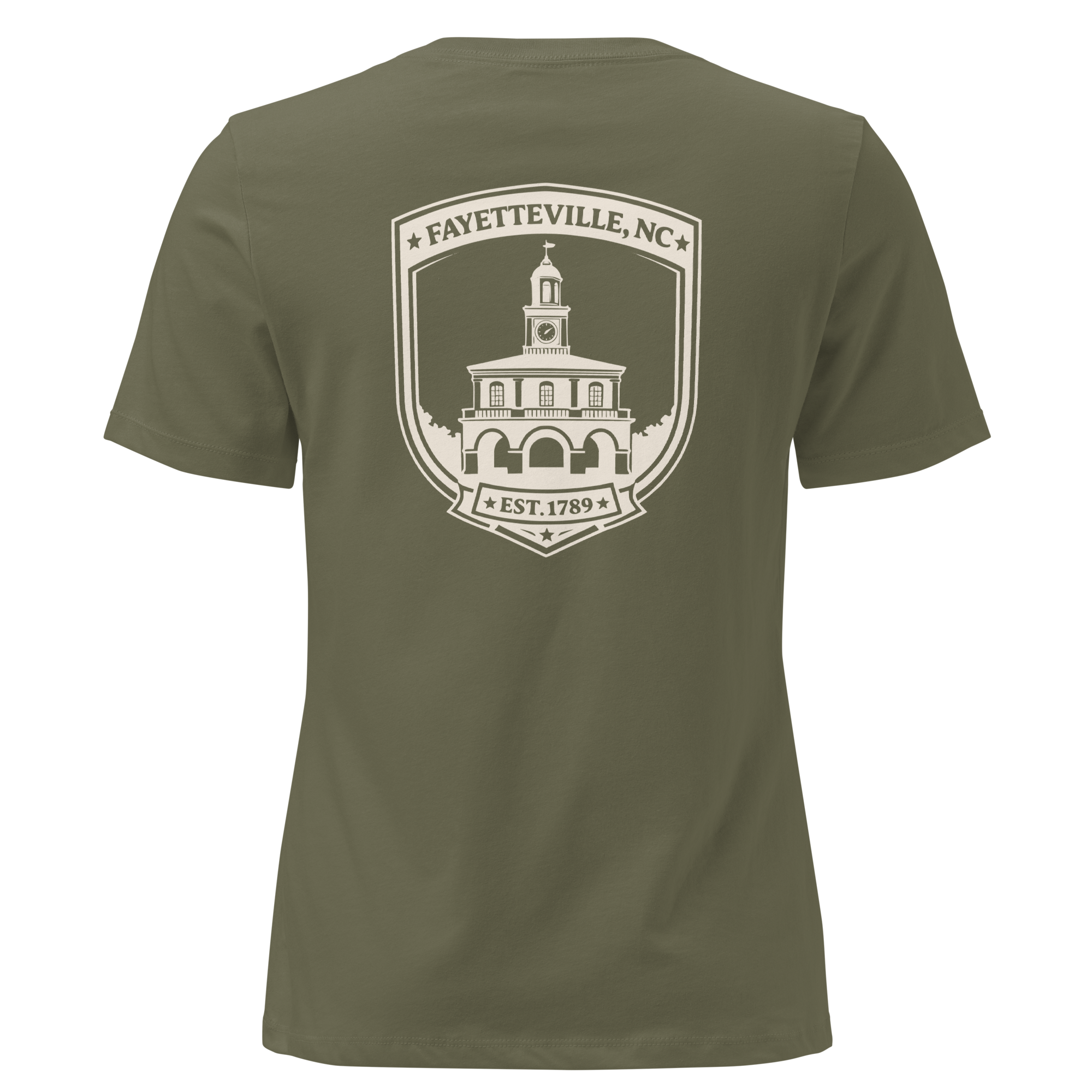 Fayetteville NC - Market House- Women's Relaxed T-Shirt