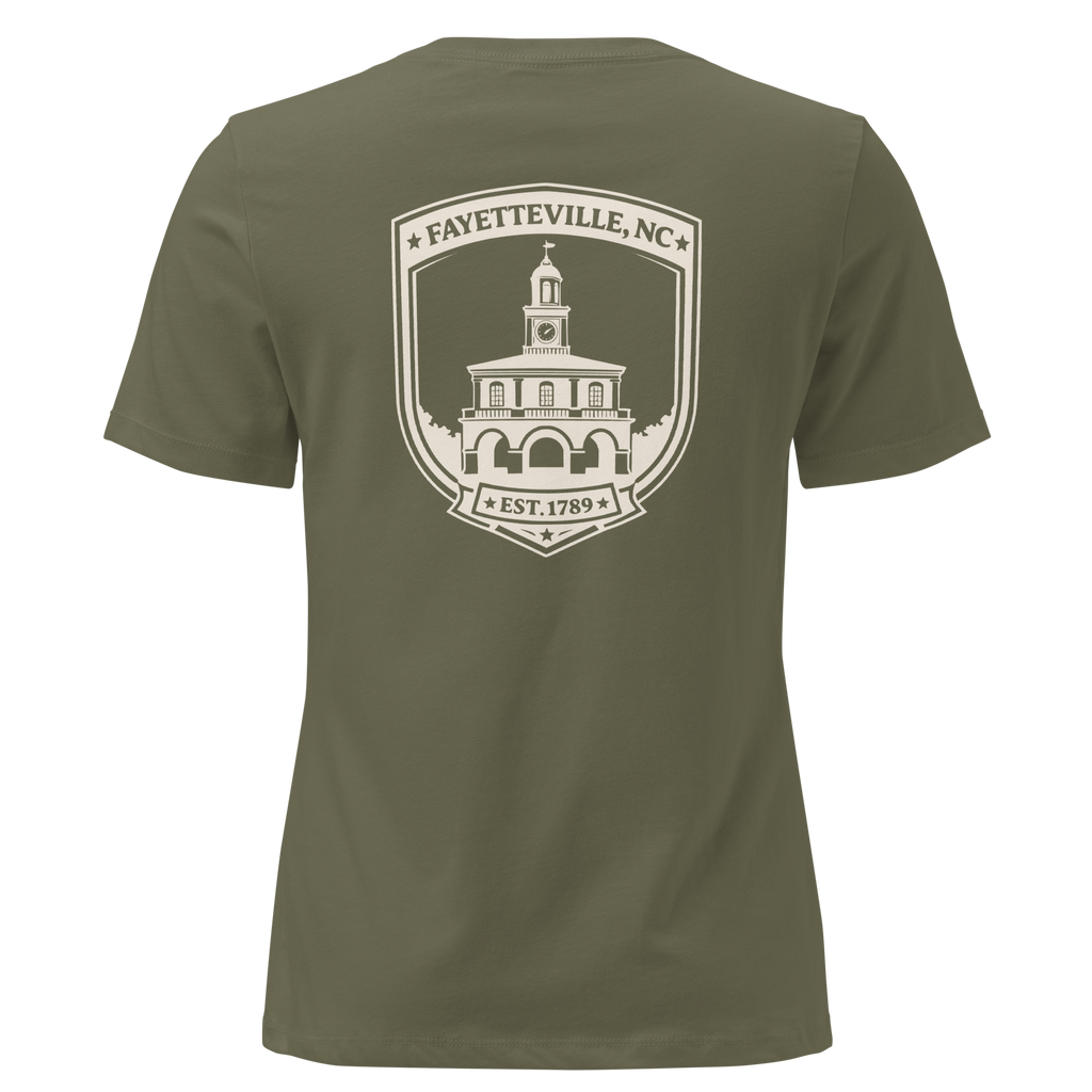 Fayetteville NC - Airborne- Women's Relaxed T-Shirt
