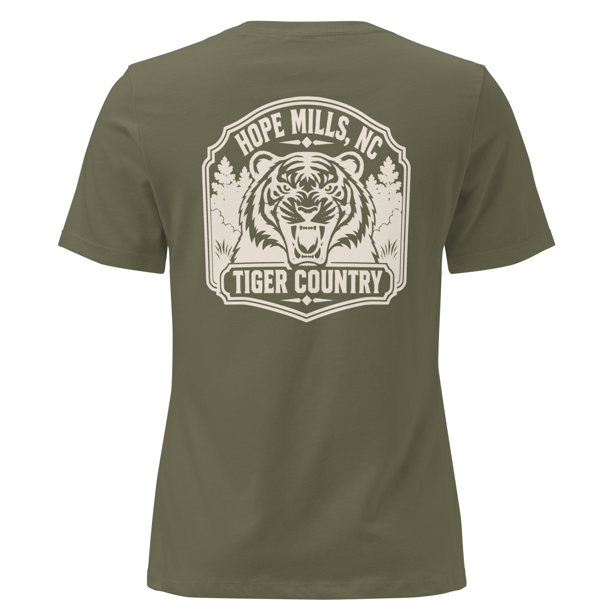 Hope Mills NC - Tiger Country- Women's Relaxed T-Shirt