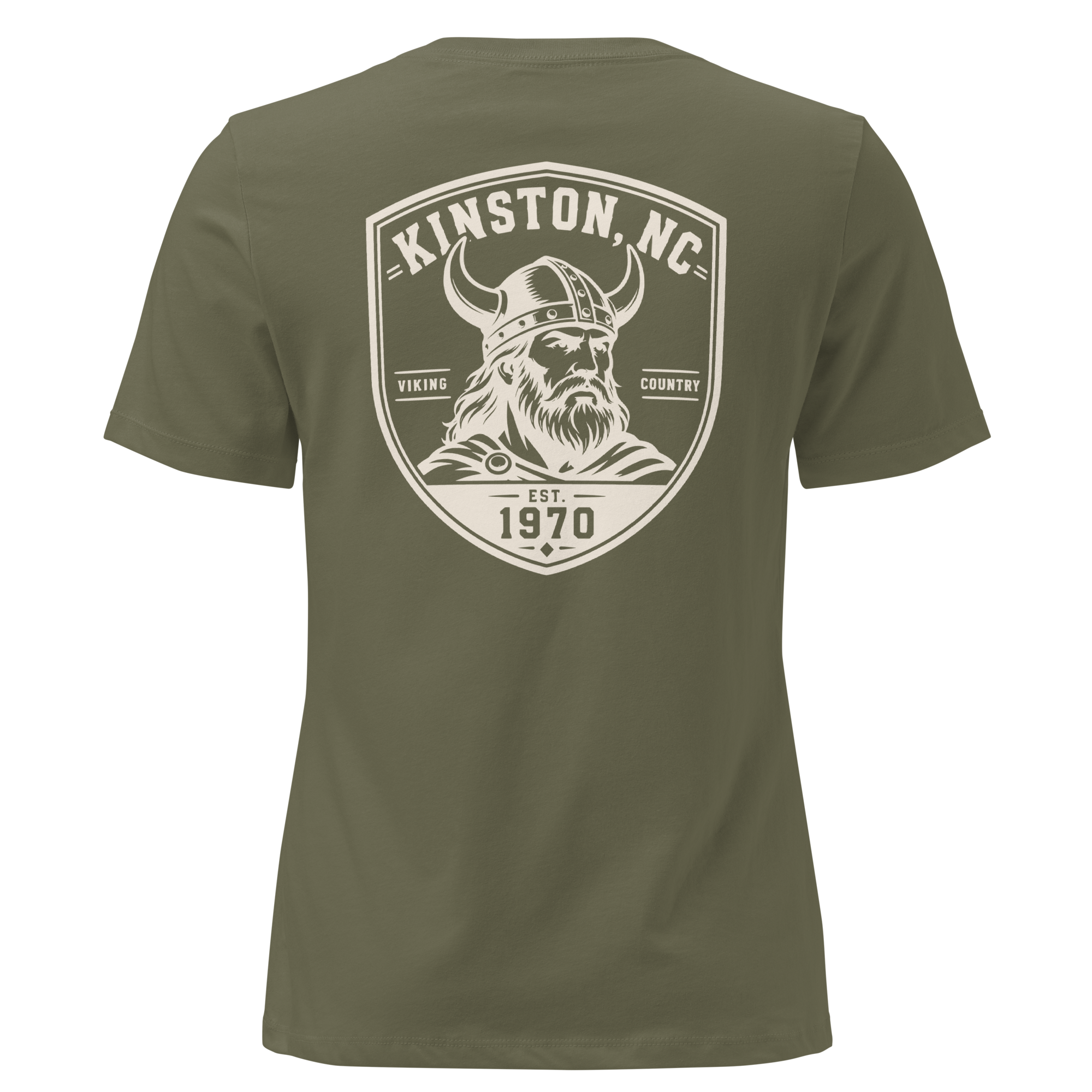 Kinston NC - Viking Country- Women's Relaxed T-Shirt