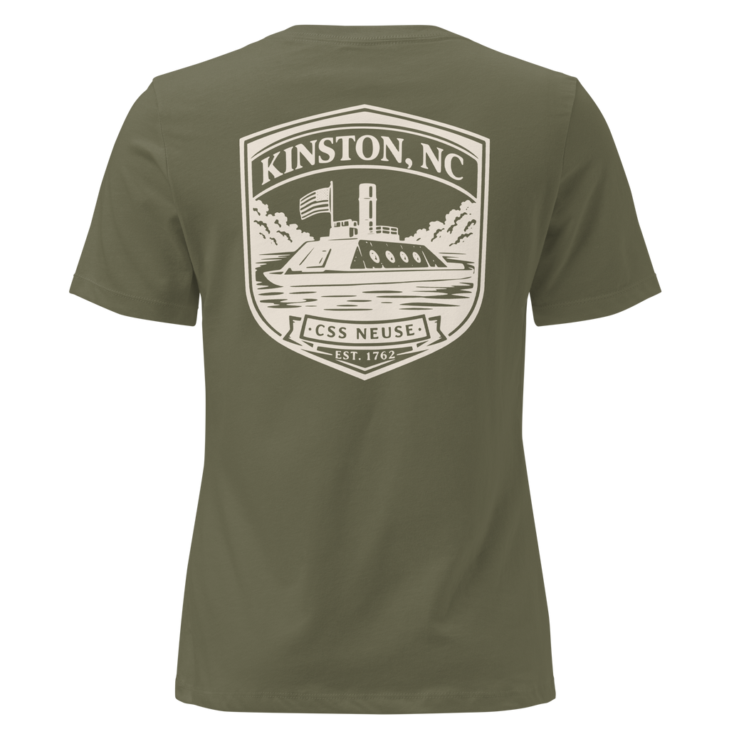 Kinston NC - CSS Neuse- Women's Relaxed T-Shirt