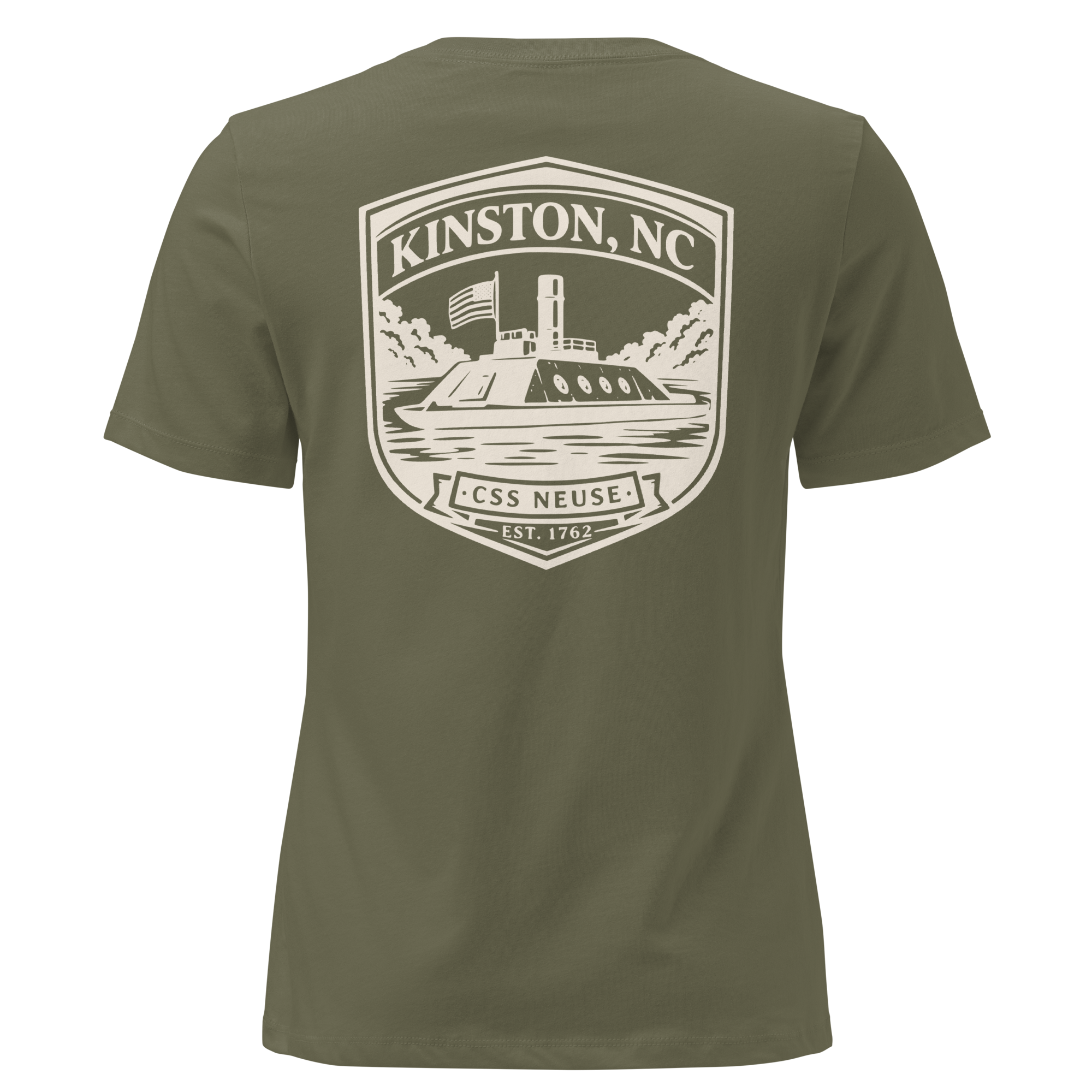 Kinston NC - CSS Neuse- Women's Relaxed T-Shirt