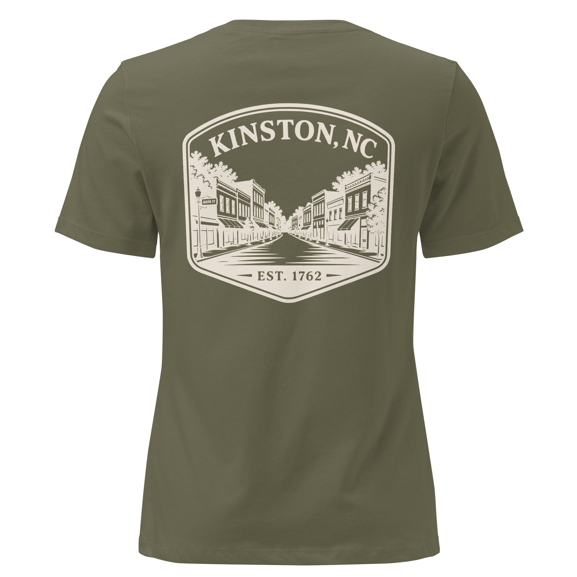 Kinston NC - Downtown Kinston- Women's Relaxed T-Shirt