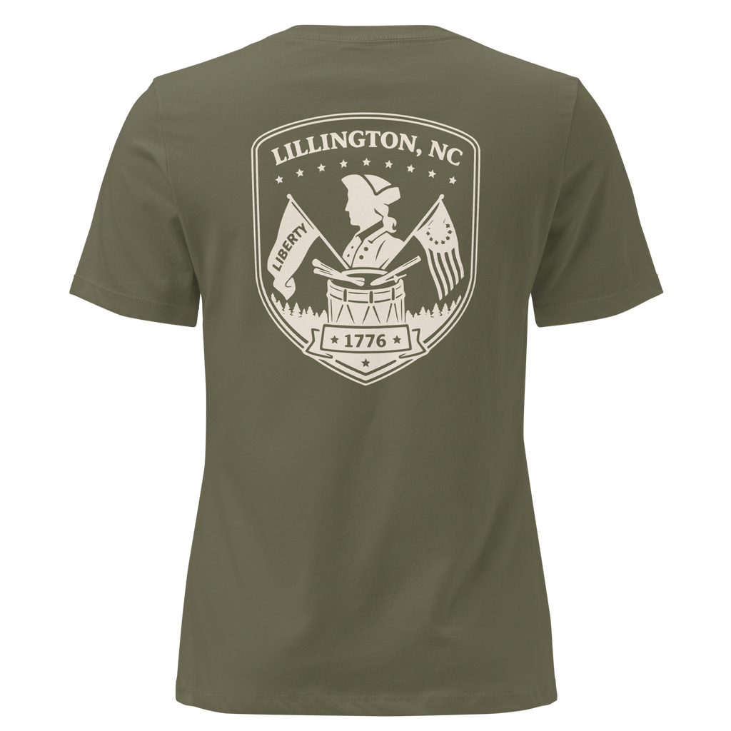 Lillington NC - 1776- Women's Relaxed T-Shirt
