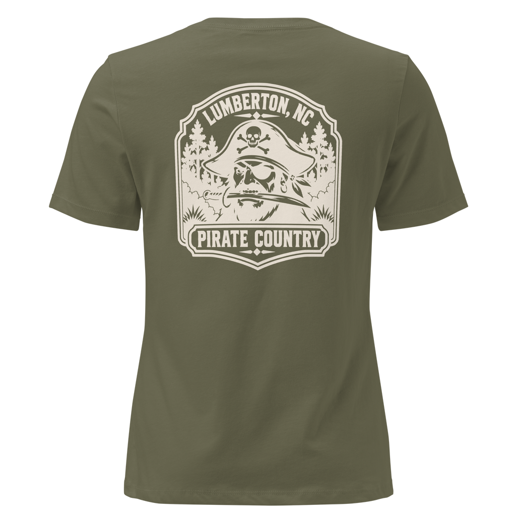 Lumberton NC - Pirate Country- Women's Relaxed T-Shirt
