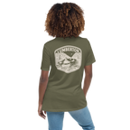 Lumberton NC - Kayak on River- Women's Relaxed T-Shirt