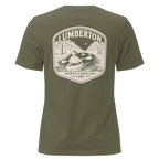 Lumberton NC - Kayak on River- Women's Relaxed T-Shirt