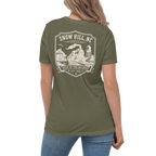 Snow Hill, NC - Built by the Railroad - Women's Relaxed T-Shirt