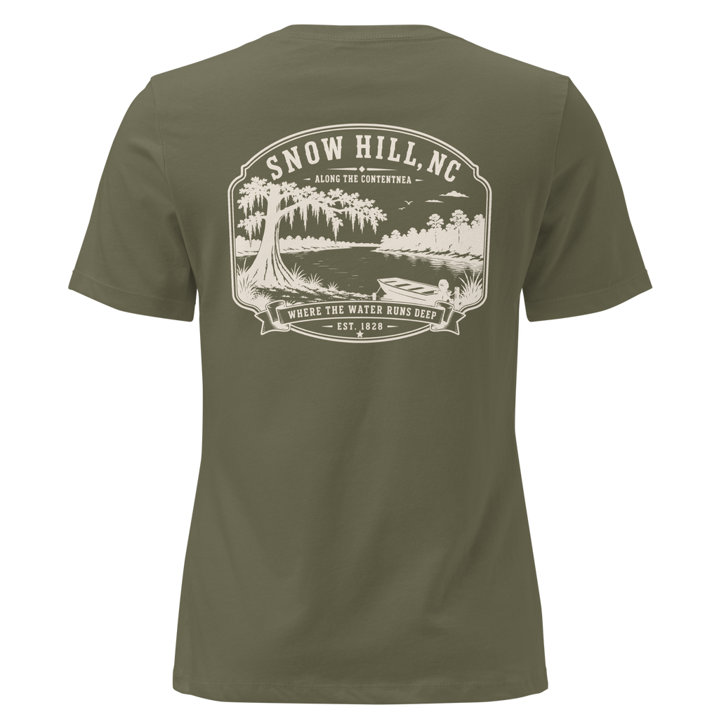 Snow Hill, NC - Along the Contentnea - Women's Relaxed T-Shirt