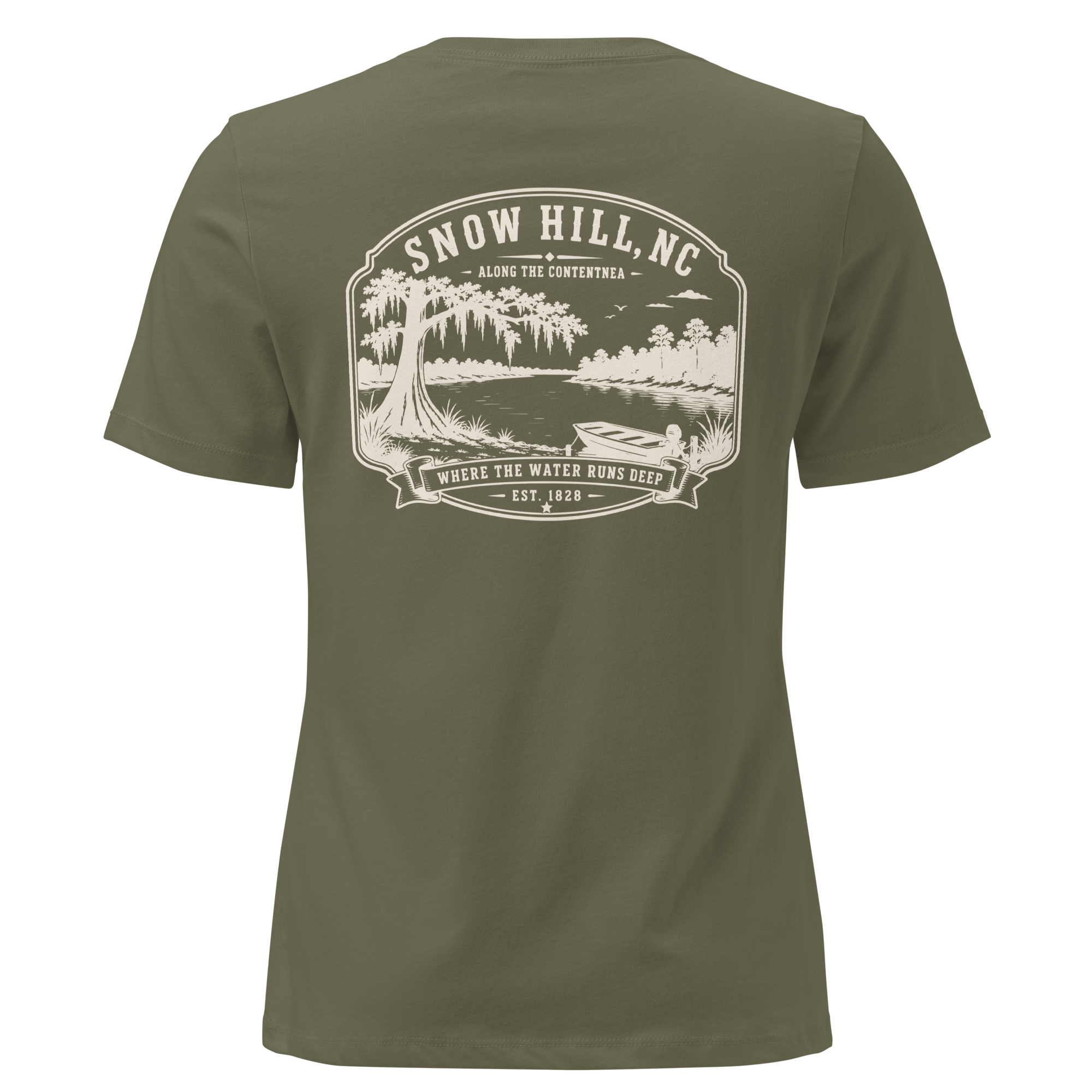 Snow Hill, NC - Along the Contentnea - Women's Relaxed T-Shirt