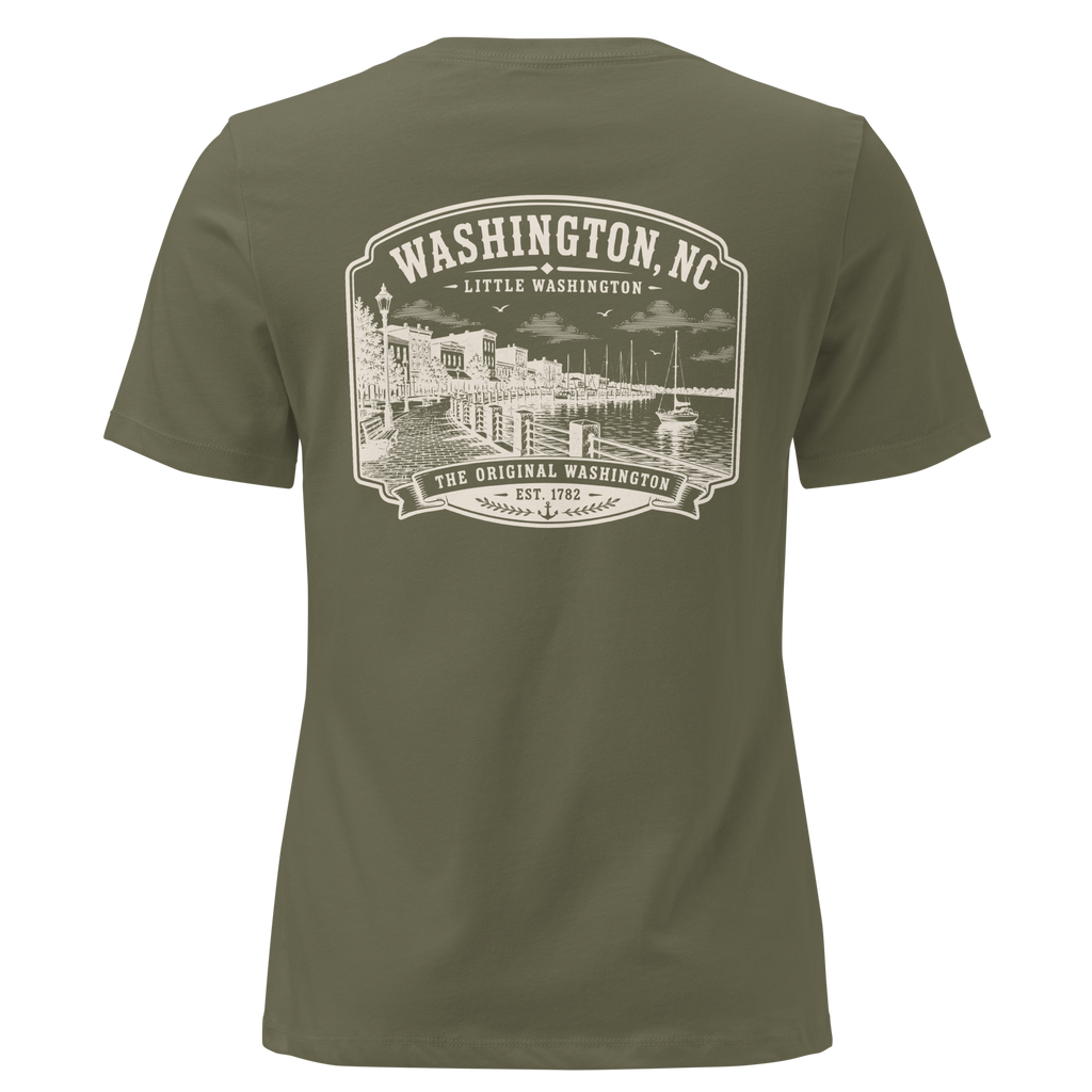Washington, NC - Little Washington - Women's Relaxed T-Shirt