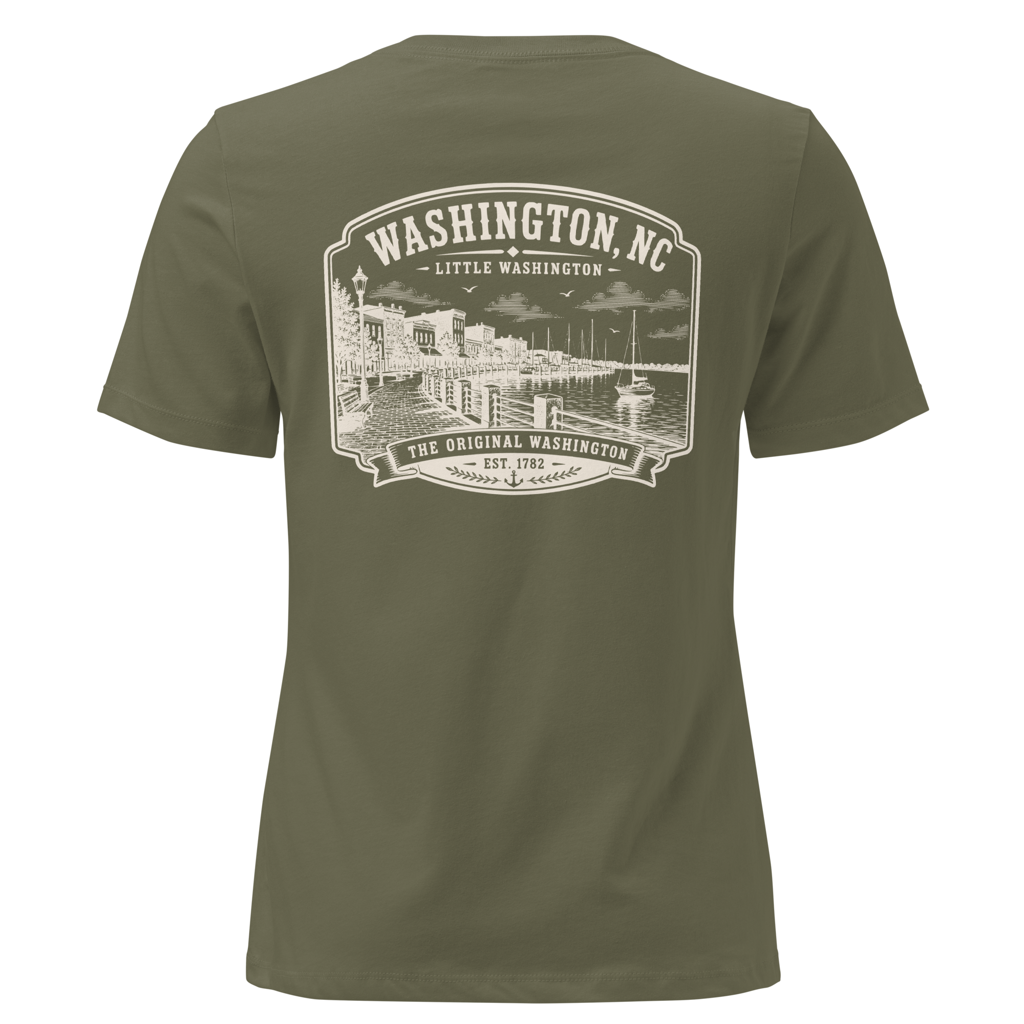 Washington, NC - Little Washington - Women's Relaxed T-Shirt