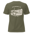 Southport NC - Waterfront- Women's Relaxed T-Shirt