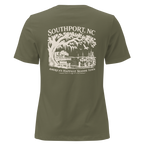 Southport NC - Happy Seaside Town- Women's Relaxed T-Shirt