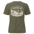 Sanford NC - Railroad Roots - Women's Relaxed T-Shirt