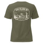Oak Island, NC - Rooted in the Tide - Women's Relaxed T-Shirt