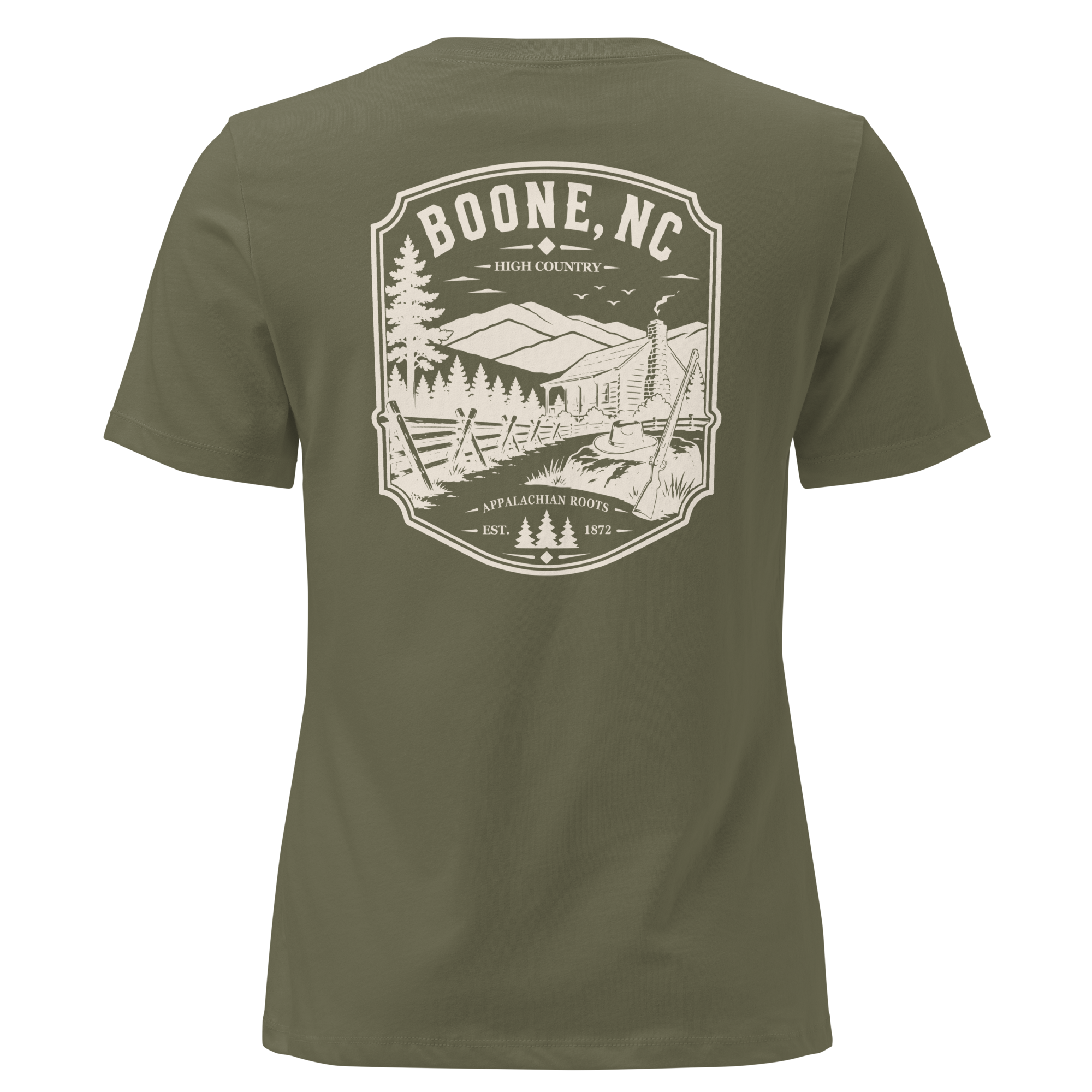 Boone NC - High Country- Women's Relaxed T-Shirt