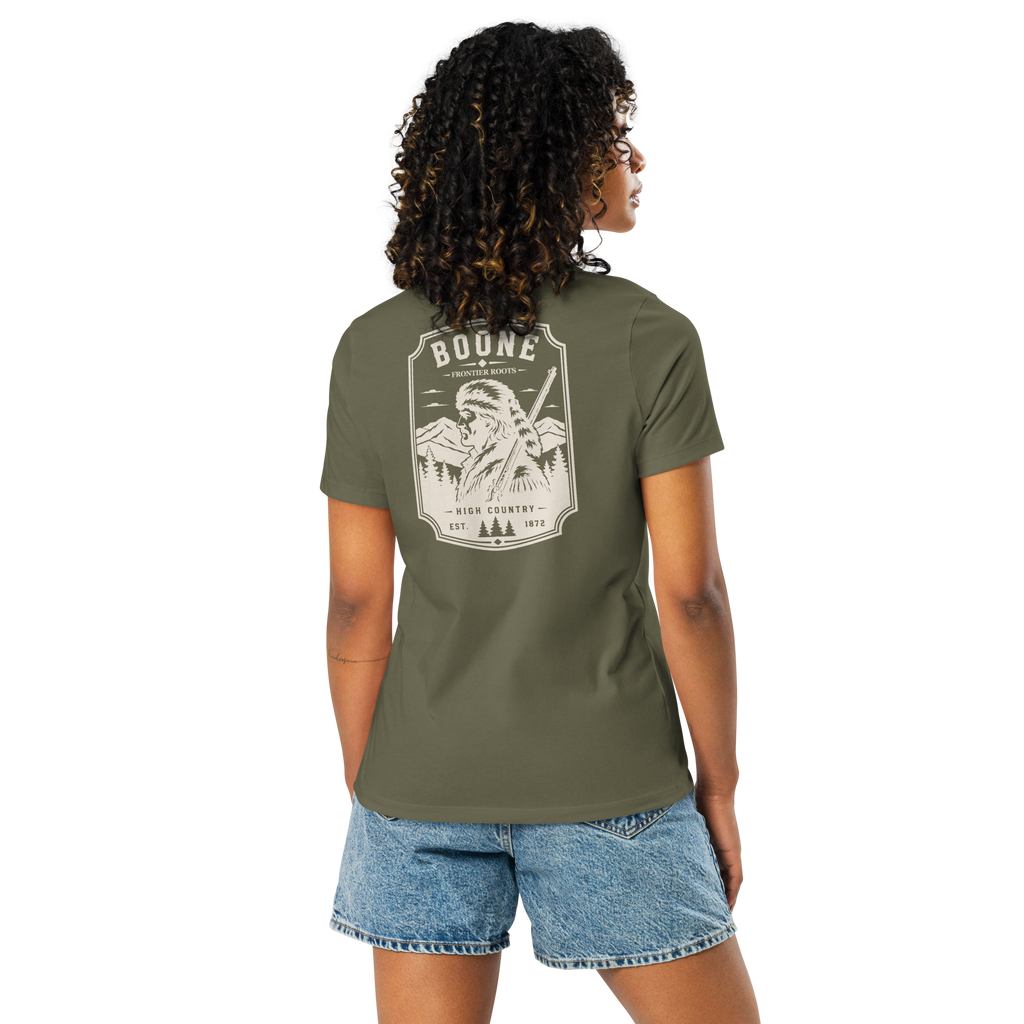 Boone NC - The Frontier - Women's Relaxed T-Shirt