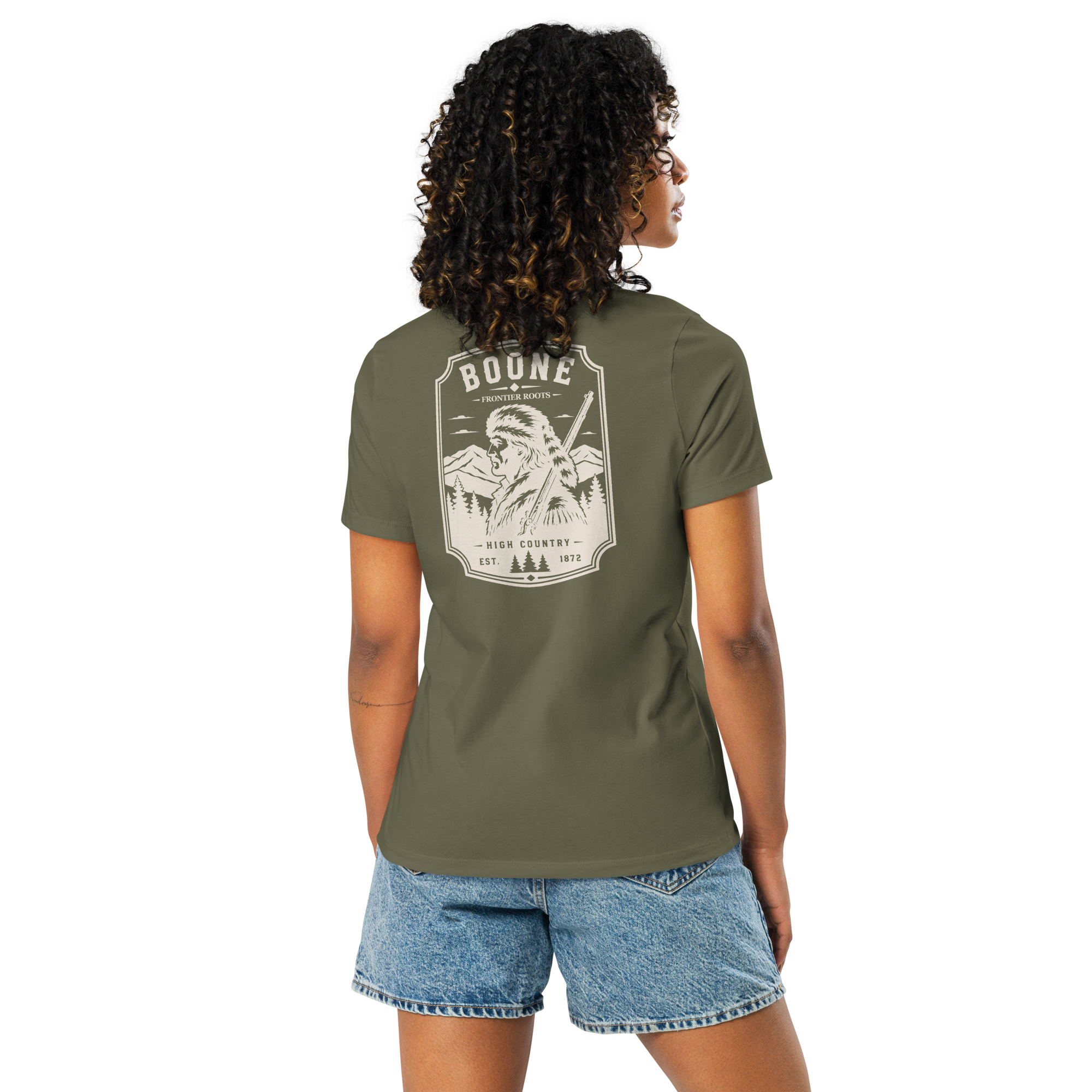 Boone NC - The Frontier - Women's Relaxed T-Shirt