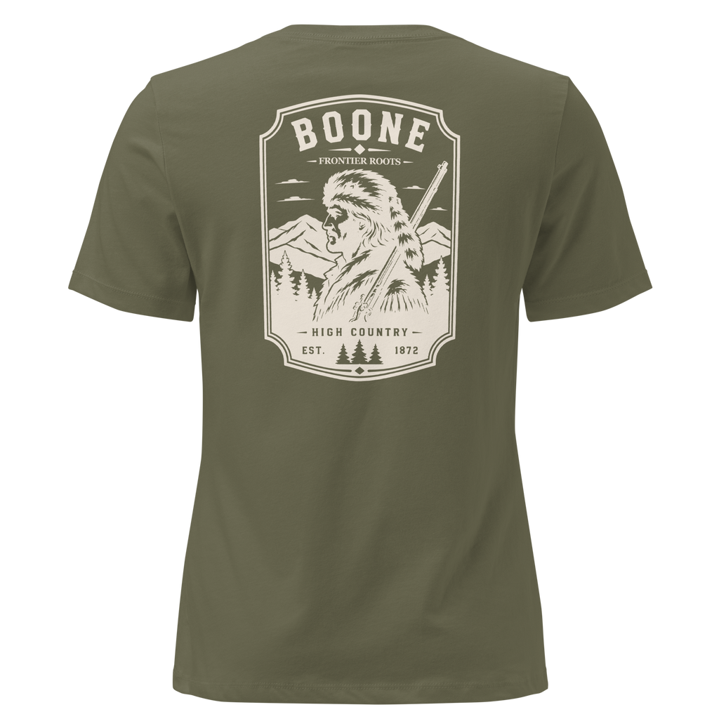 Boone NC - The Frontier - Women's Relaxed T-Shirt