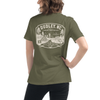 Dudley, NC - Carolina Timber- Women's Relaxed T-Shirt