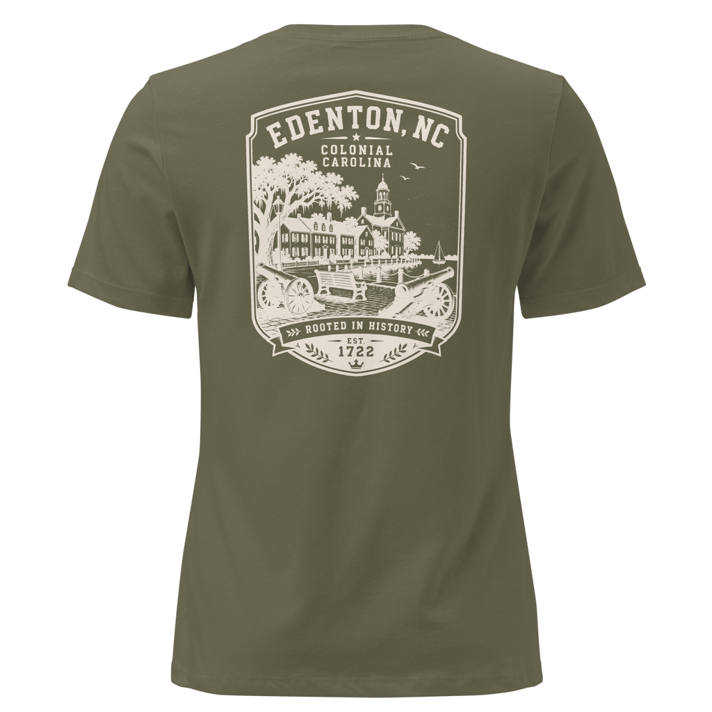 Edenton, NC - Colonial Carolina - Women's Relaxed T-Shirt