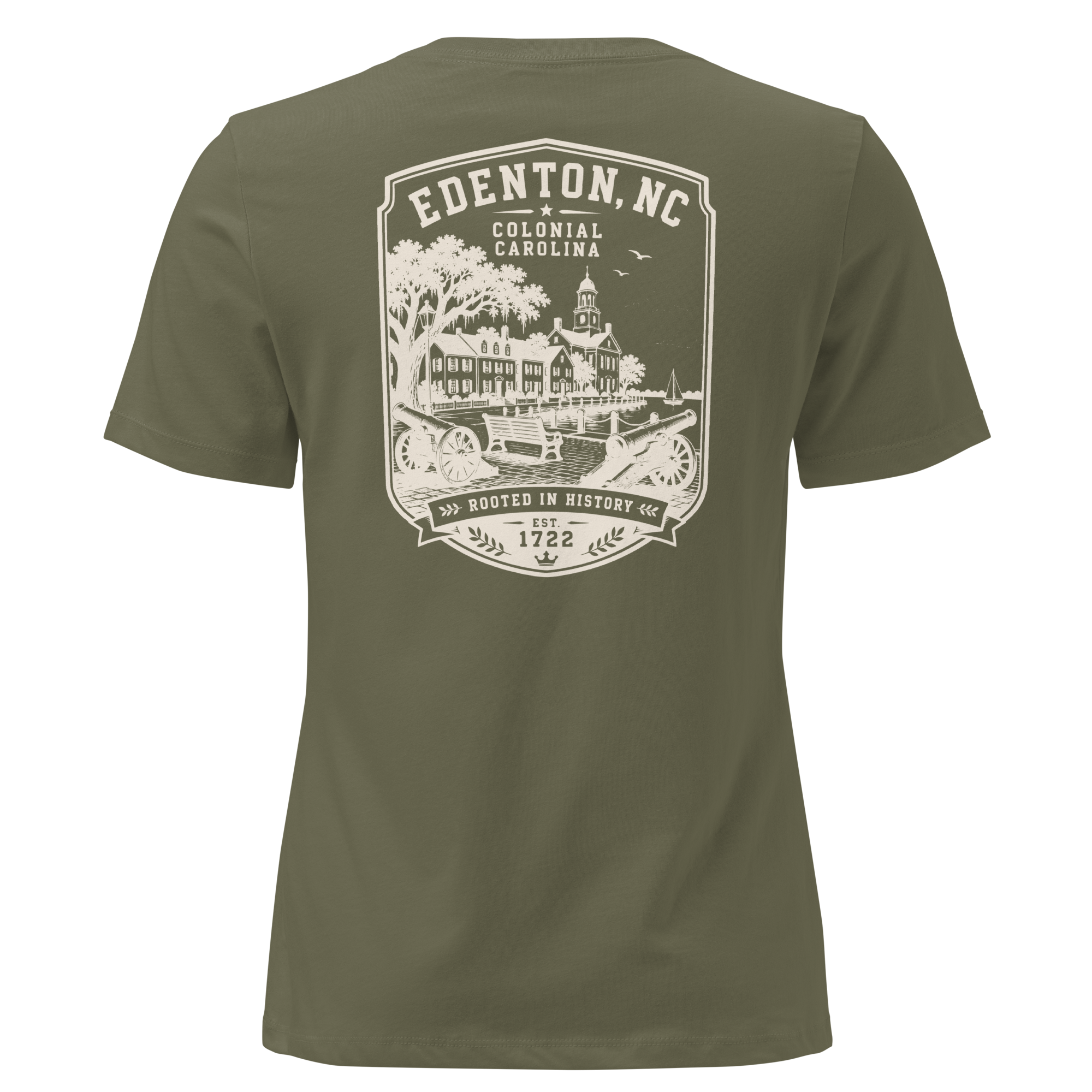 Edenton, NC - Colonial Carolina - Women's Relaxed T-Shirt