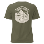Fuquay Varina NC - Two Towns- Women's Relaxed T-Shirt