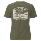 Kipling, NC - Faith & Farming - Women's Relaxed T-Shirt