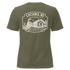 Lucama, NC - Built Along the Line - Women's Relaxed T-Shirt