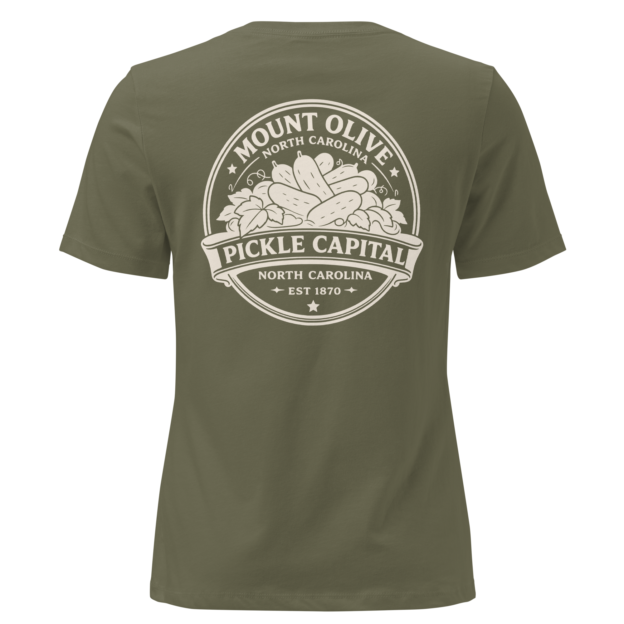 Mount Olive NC - Pickle Barrel- Women's Relaxed T-Shirt