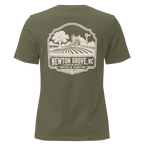 Newton Grove NC - Farm Heritage- Women's Relaxed T-Shirt
