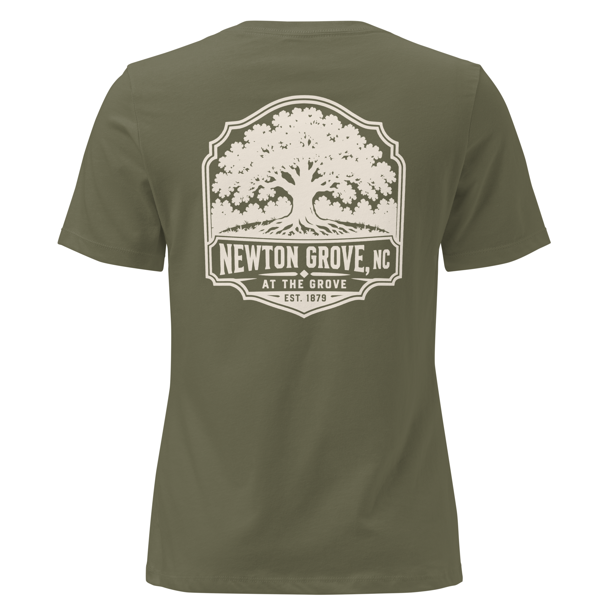Newton Grove NC - At the Grove- Women's Relaxed T-Shirt