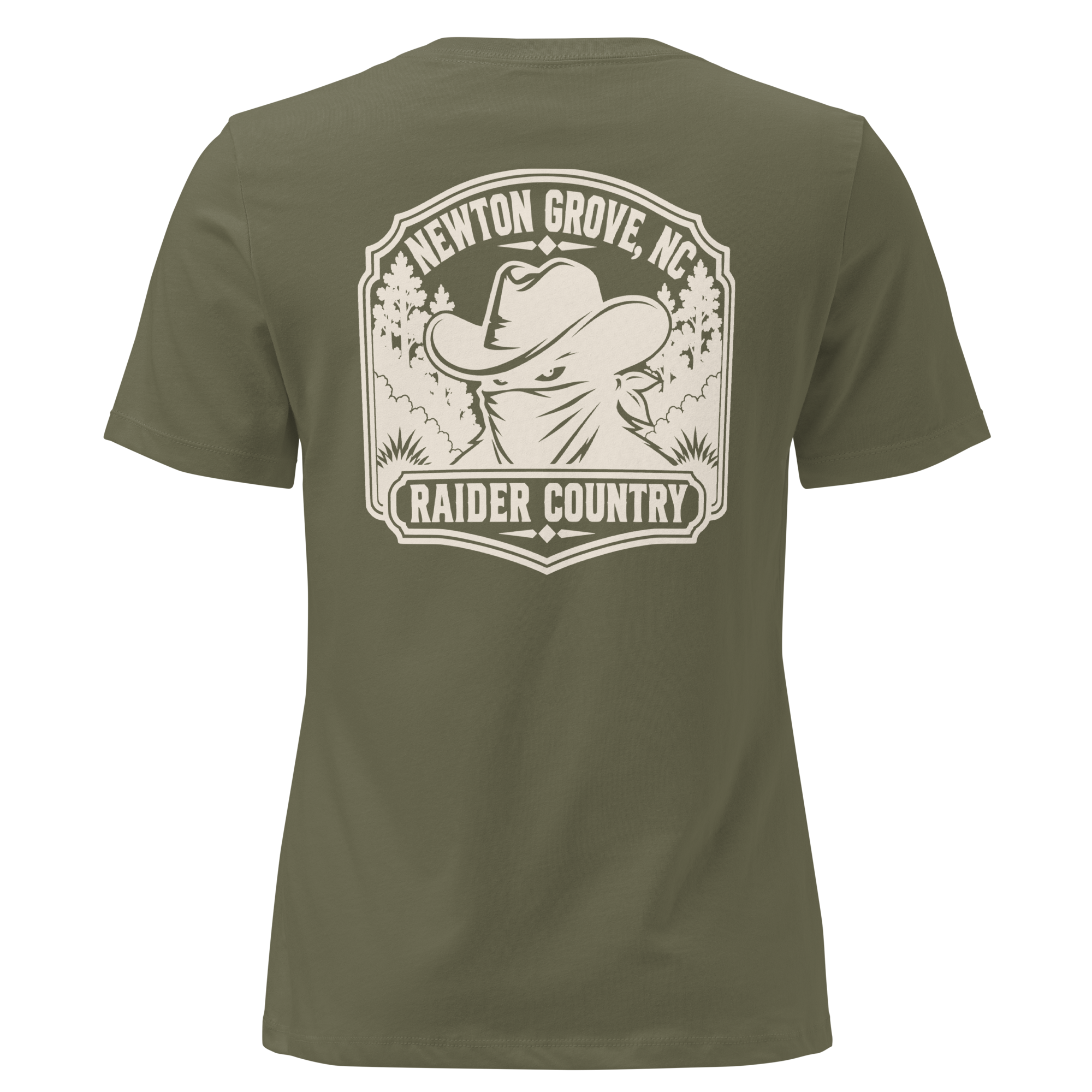 Newton Grove NC - Raider Country- Women's Relaxed T-Shirt
