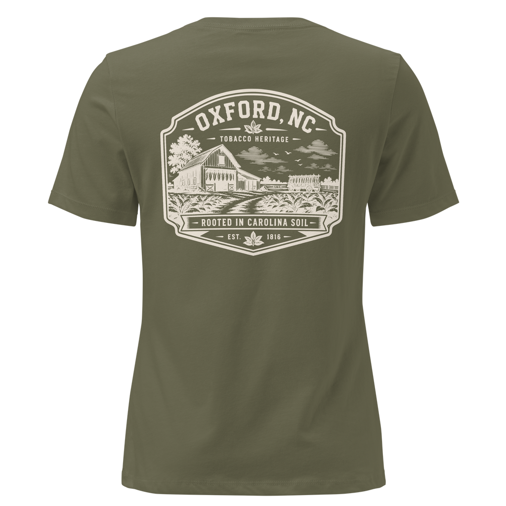 Oxford NC - Rooted in Carolina - Women's Relaxed T-Shirt