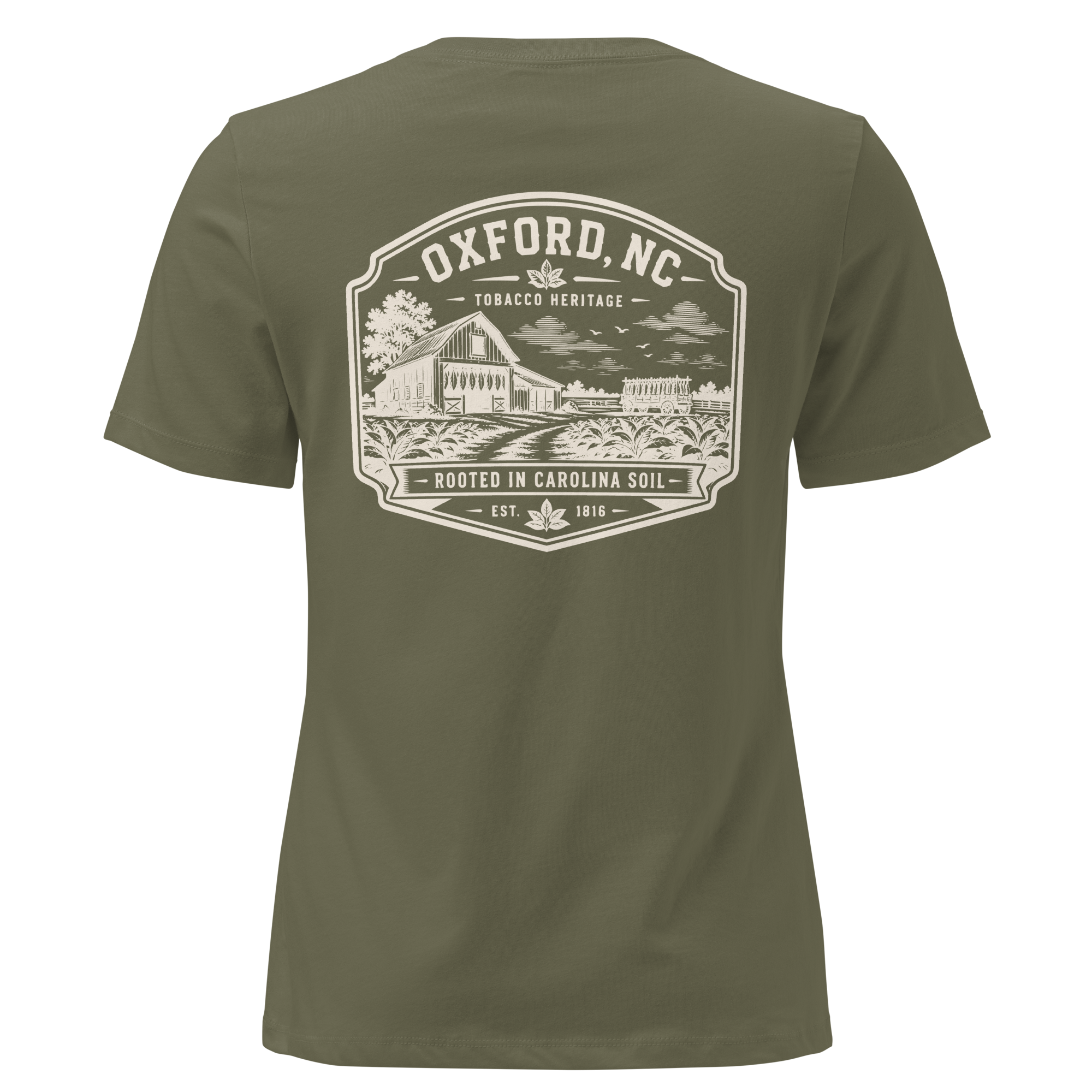 Oxford NC - Rooted in Carolina - Women's Relaxed T-Shirt