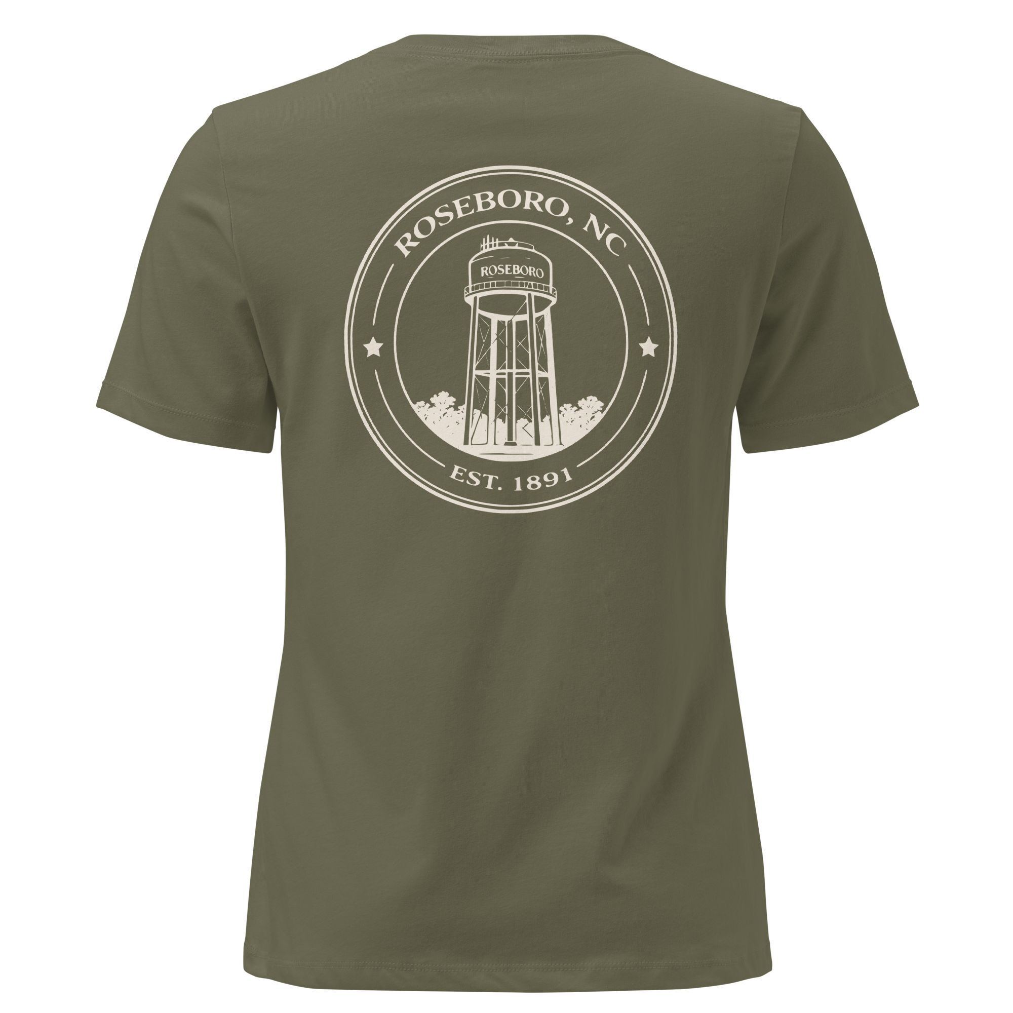 Roseboro NC - Water Tower- Women's Relaxed T-Shirt