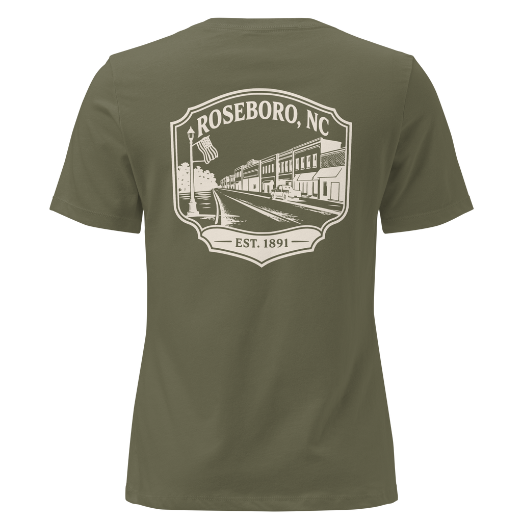 Roseboro NC - Downtown Roseboro- Women's Relaxed T-Shirt