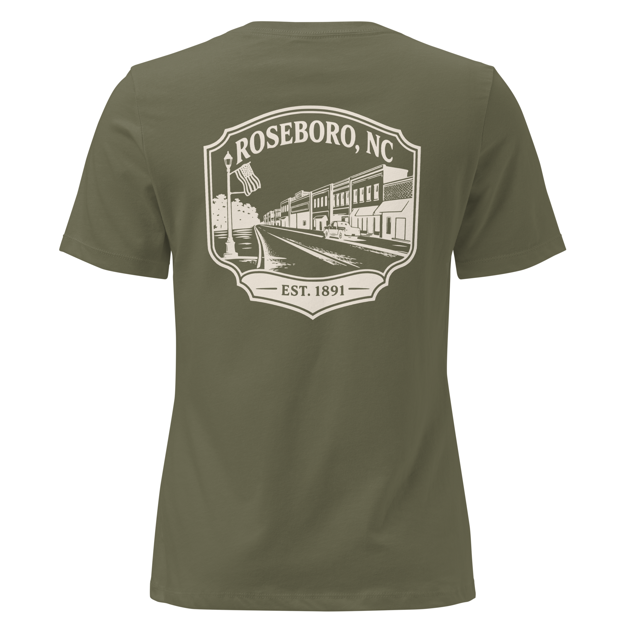 Roseboro NC - Downtown Roseboro- Women's Relaxed T-Shirt