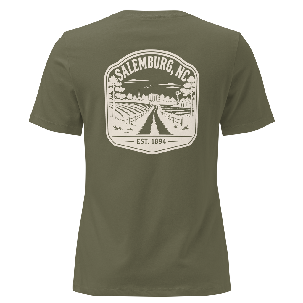 Salemburg NC - Faith, Family, Farming- Women's Relaxed T-Shirt