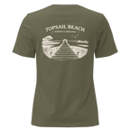 Topsail Beach NC - On the Dock- Women's Relaxed T-Shirt