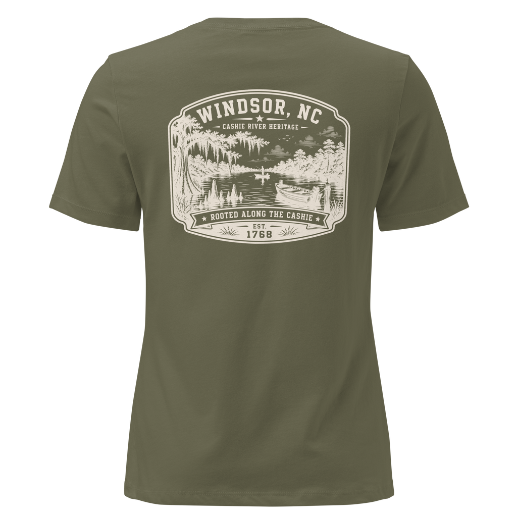 Windsor, NC - The Cashie River - Women's Relaxed T-Shirt