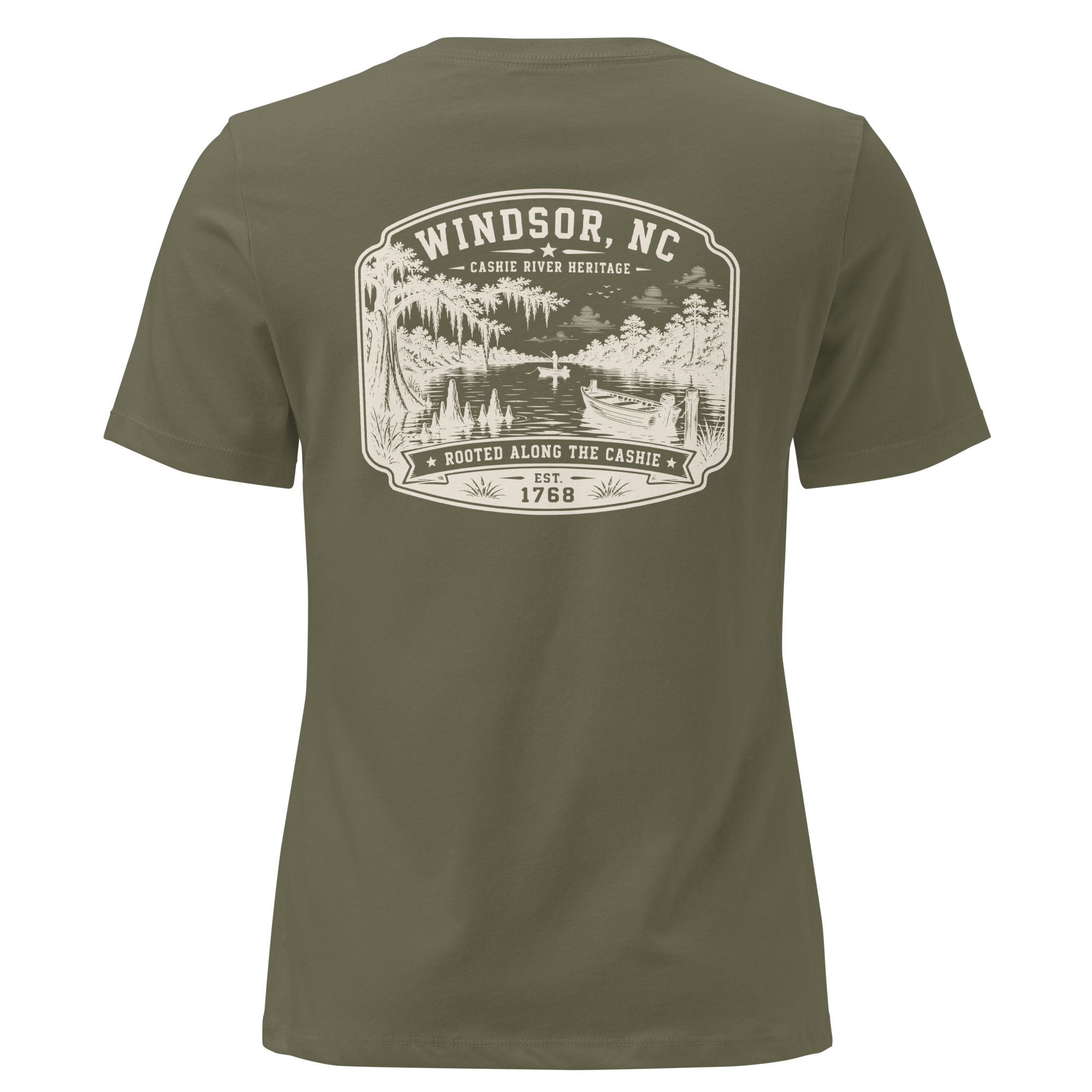 Windsor, NC - The Cashie River - Women's Relaxed T-Shirt