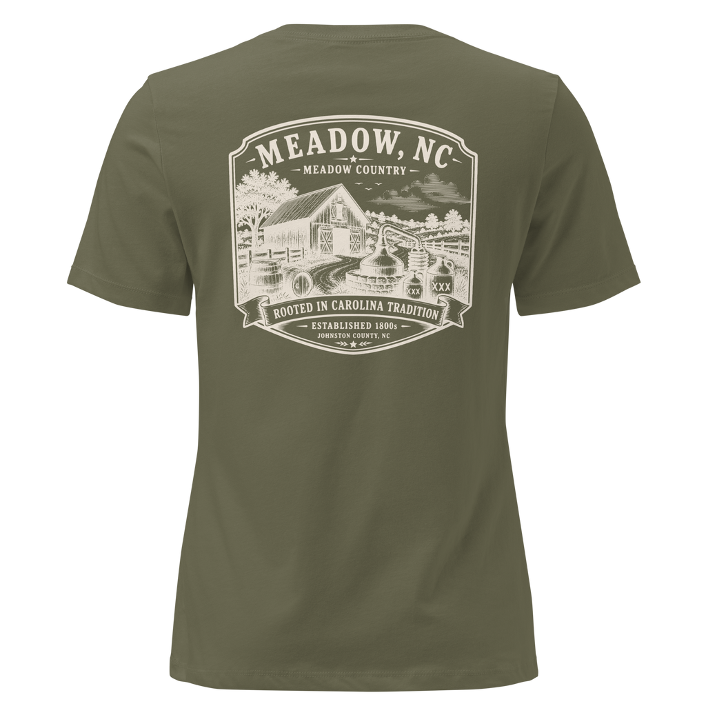 Meadow, NC - Carolina Tradition - Women's Relaxed T-Shirt