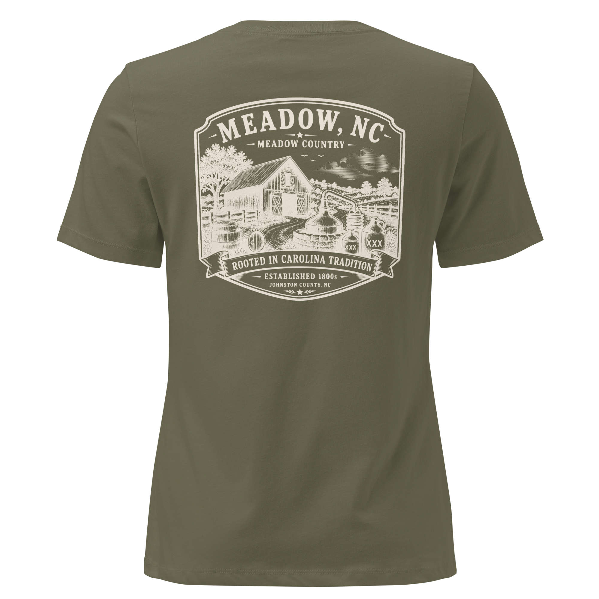 Meadow, NC - Carolina Tradition - Women's Relaxed T-Shirt